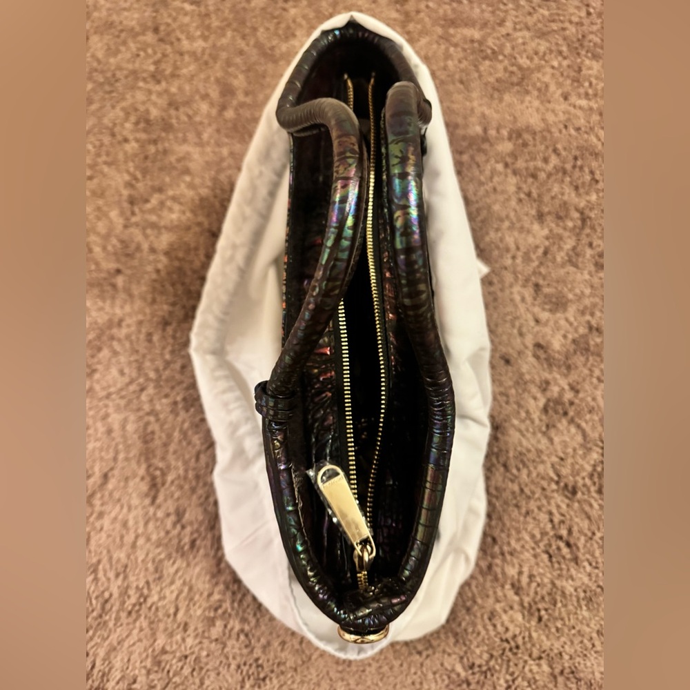 NWT Brahmin Black Pearl Ombré Melbourne Elaine - Picture 5 of 6